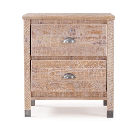 Procomfort Baja Night Stand with 2 Drawer  Barnwood PR3362518